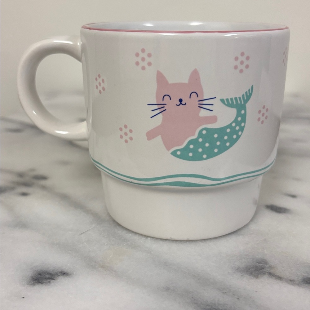 Cute Cat Mermaid Mug - Picture 3 of 12
